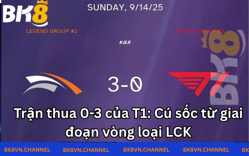 Cú sock trong lòng người hâm mộ khi chứng kiến T1 thua 0-3 Cú sock trong lòng người hâm mộ khi chứng kiến T1 thua 0-3