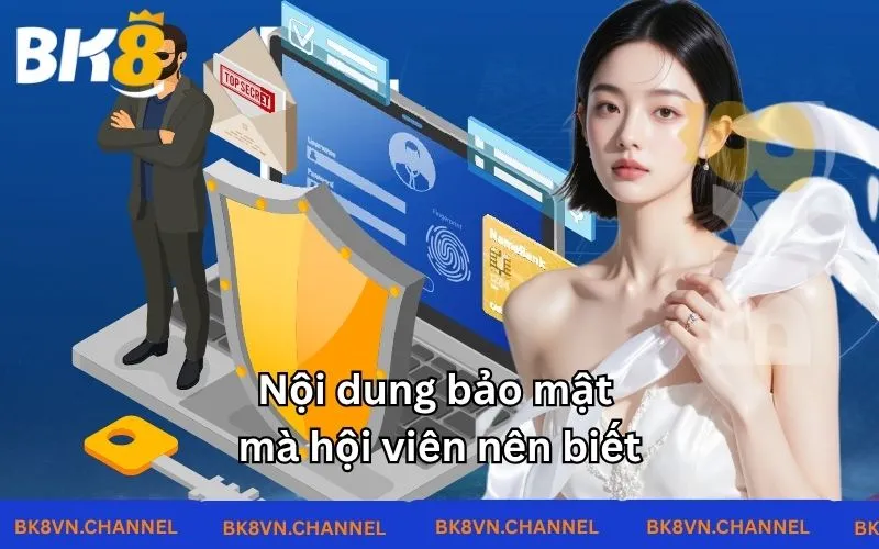 Nội dung bảo mật mà hội viên nên biết Nội dung bảo mật mà hội viên nên biết